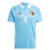 Maillot de Supporter Belgique Carrasco 11 Extérieur Euro 2024 Pour Homme